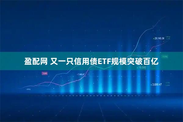 盈配网 又一只信用债ETF规模突破百亿