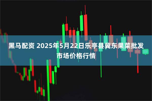黑马配资 2025年5月22日乐亭县冀东果菜批发市场价格行情